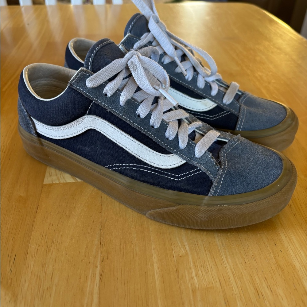 Suede Blue Vans